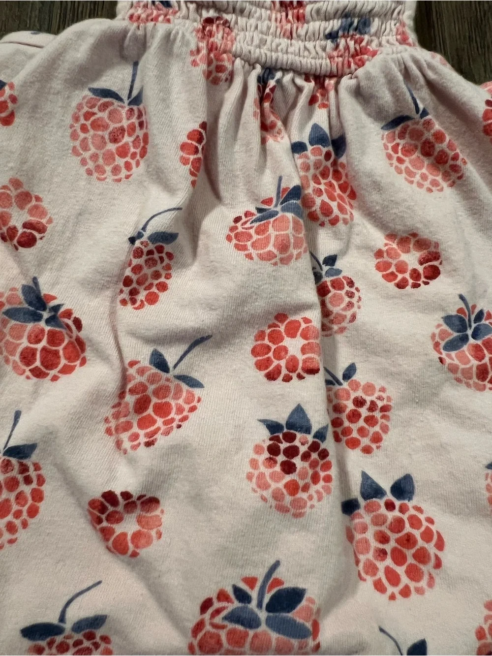 GAP Baby Pink Raspberry-Print Dress